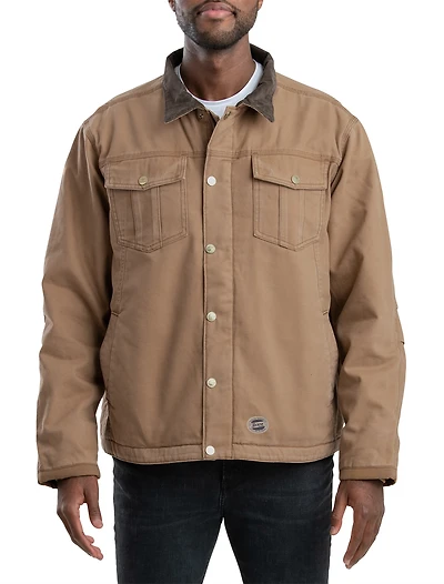 Vintage Faux-Sherpa Lined Jacket