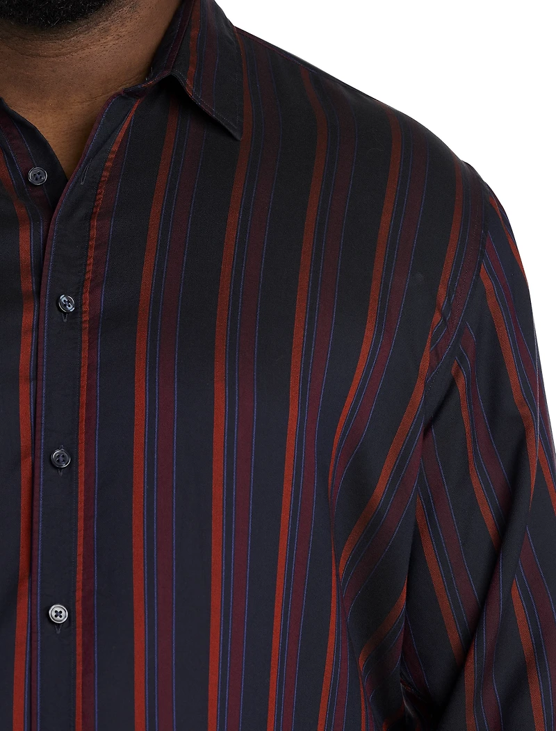 Roan Kent Striped Sport Shirt