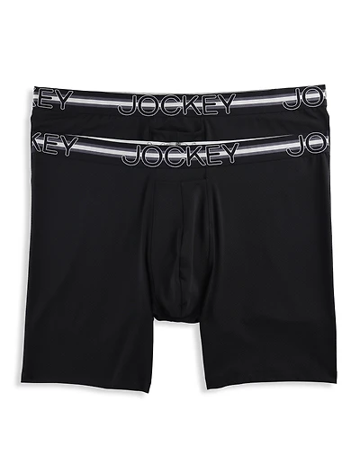 2-pk Stability Pouch Microfiber Boxer Briefs