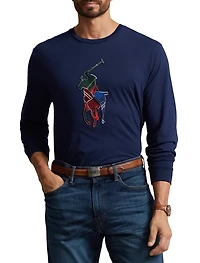 Plaid-Pony Jersey T-Shirt