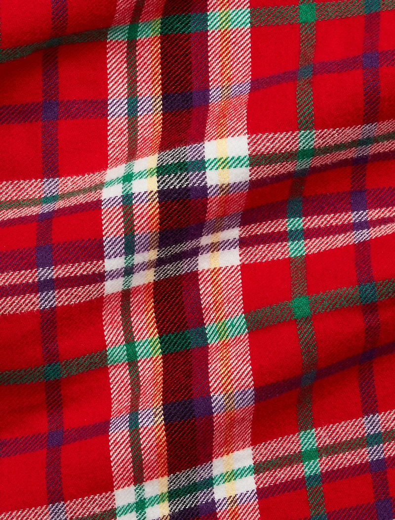 Plaid Flannel Sport Shirt