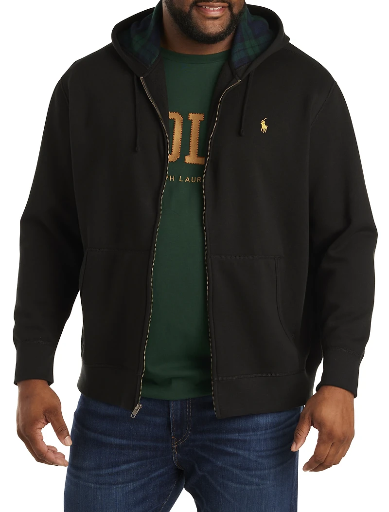 Fleece Zip-Front Hoodie