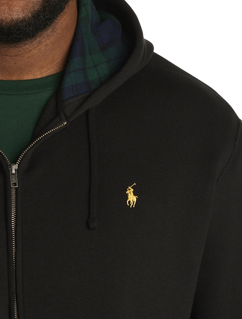 Fleece Zip-Front Hoodie