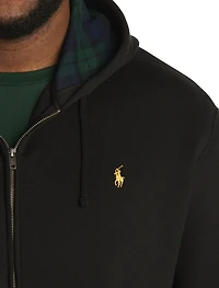 Fleece Zip-Front Hoodie