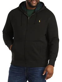 Fleece Zip-Front Hoodie