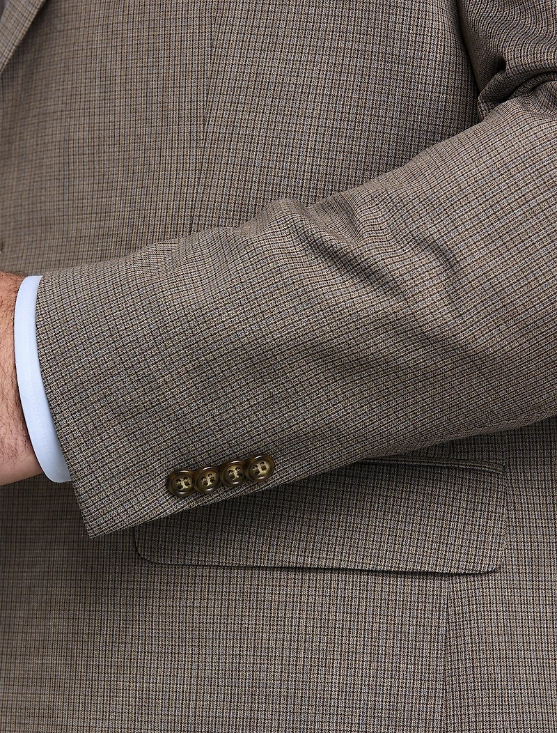 Micro Grid Suit Jacket