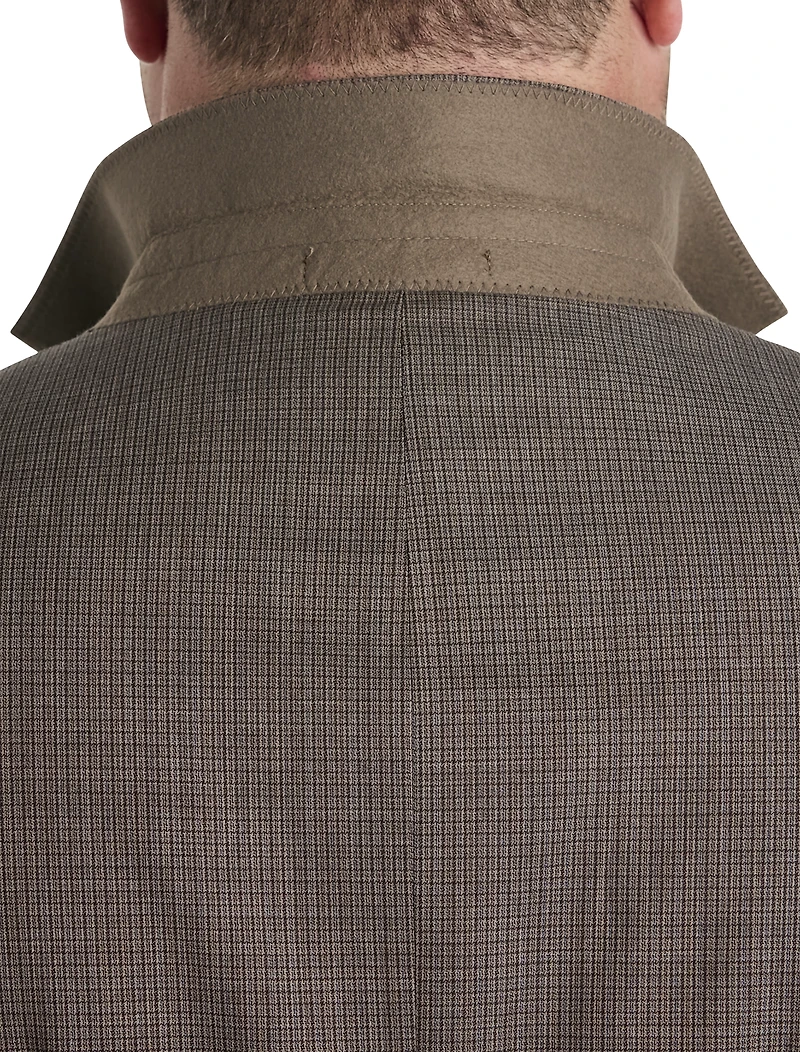 Micro Grid Suit Jacket