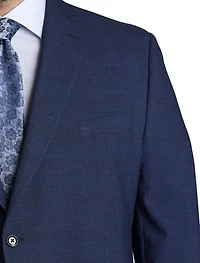 Windowpane Suit Jacket