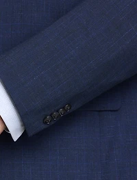 Windowpane Suit Jacket