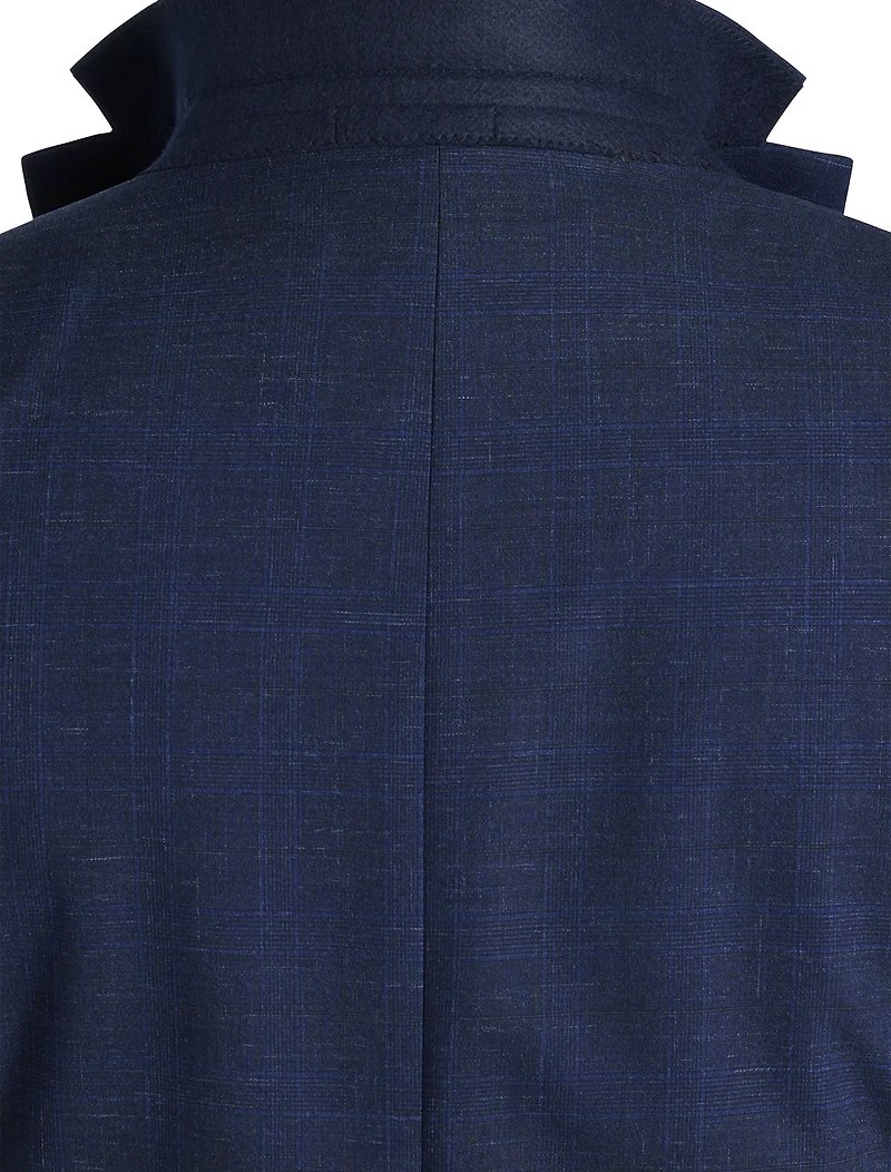 Windowpane Suit Jacket