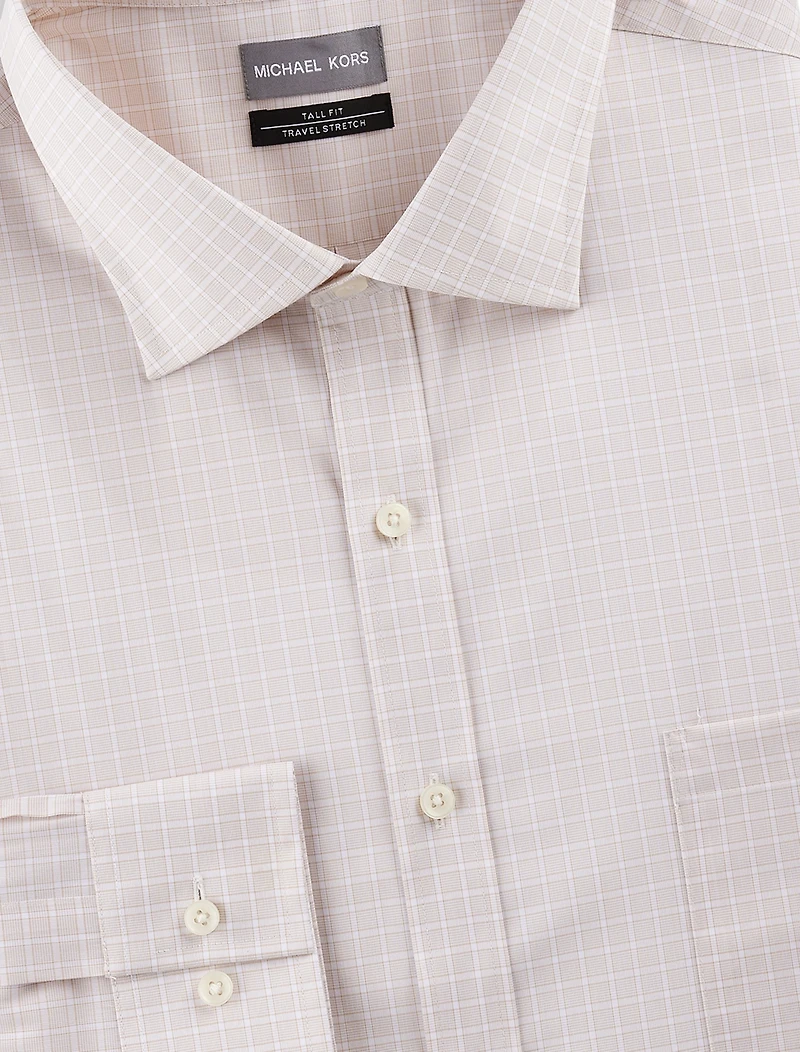 Non-Iron Check Dress Shirt