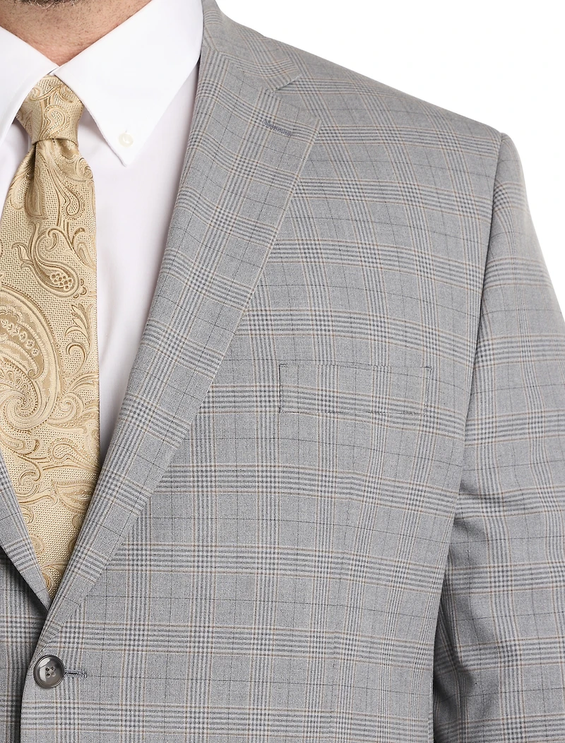 Plaid Suit Jacket