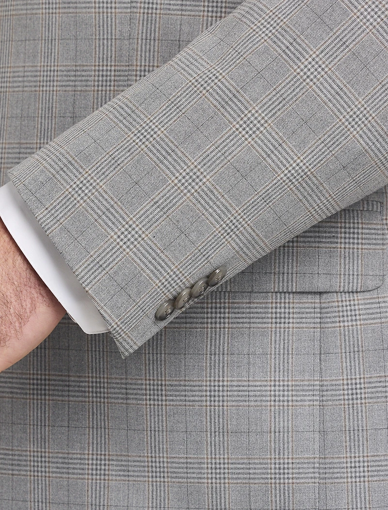 Plaid Suit Jacket