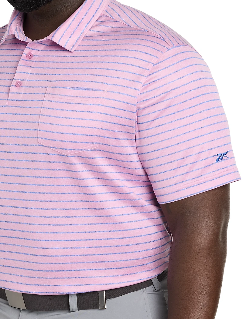 Multi Stripe Performance Polo Shirt