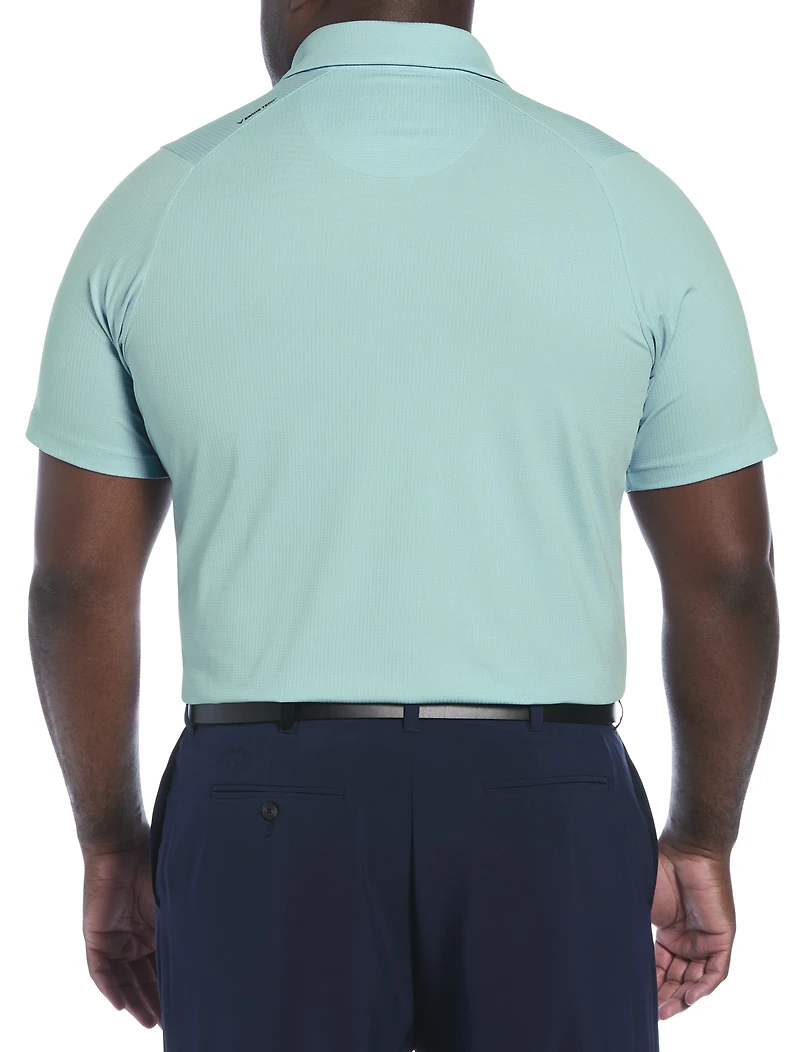 Classic Jacquard Golf Polo Shirt
