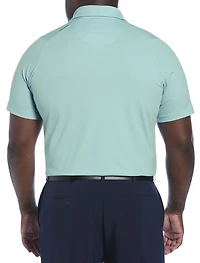 Classic Jacquard Golf Polo Shirt