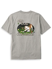 Old Dog Cue Tricks Graphic Tee