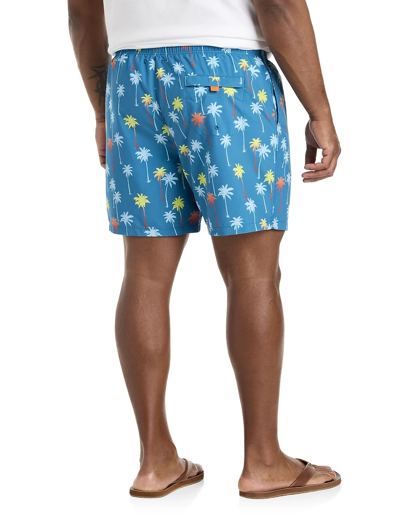 Naples Pom Palms Swim Trunks