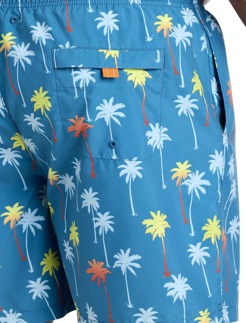 Naples Pom Palms Swim Trunks