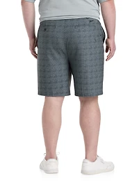 Performance Tonal Plaid Golf Shorts