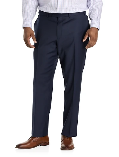 Flat-front Suit Pants
