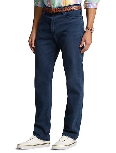 Straight-Fit Stretch Jeans