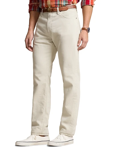 Straight-Fit Stretch Jeans