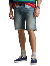 Hampton Relaxed-Fit Straight Denim Shorts