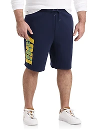 Double-Knit Logo Shorts