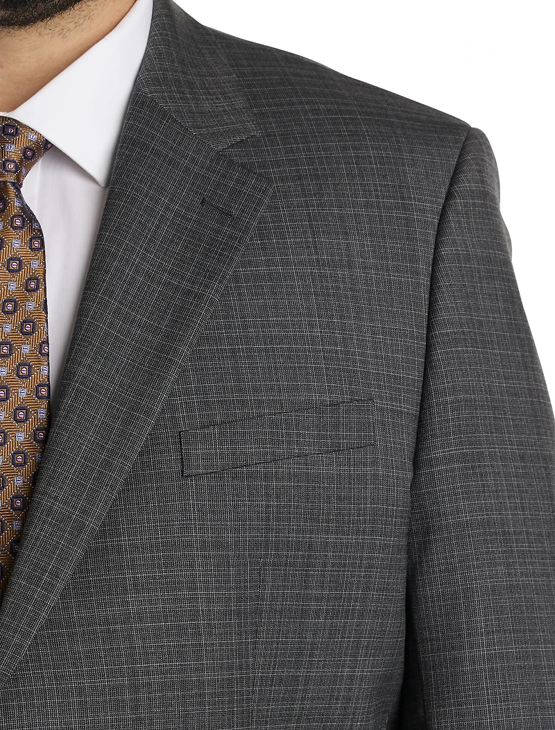 Micro Grid Suit Jacket