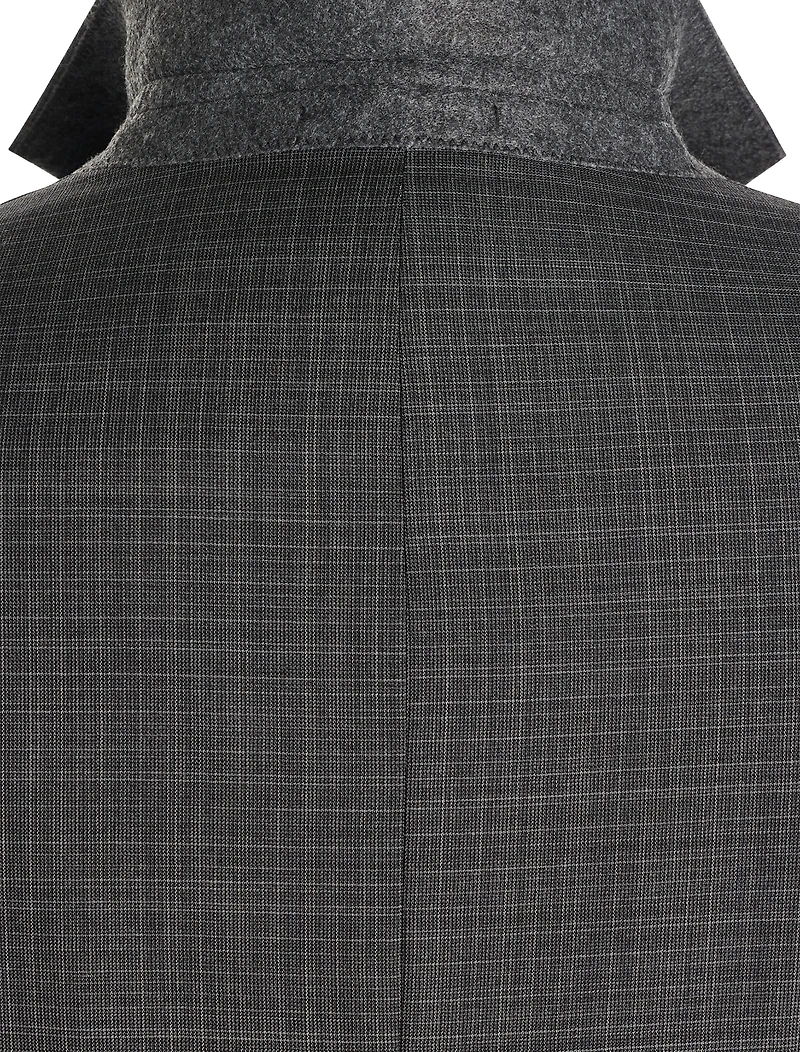 Micro Grid Suit Jacket