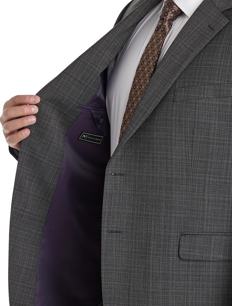 Micro Grid Suit Jacket