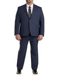 Check Patterned Suit Jacket