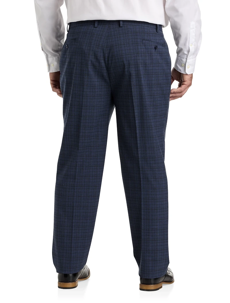 Check Patterned Suit Pants
