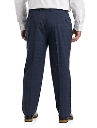 Check Patterned Suit Pants