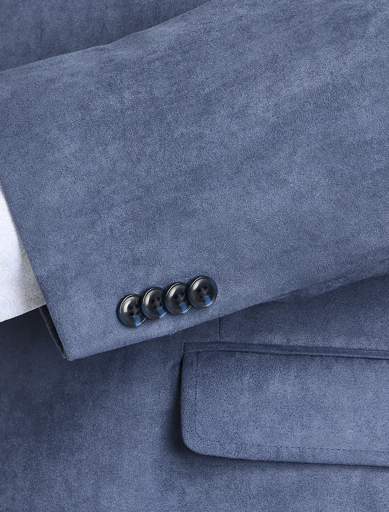 Faux-Suede Sport Coat