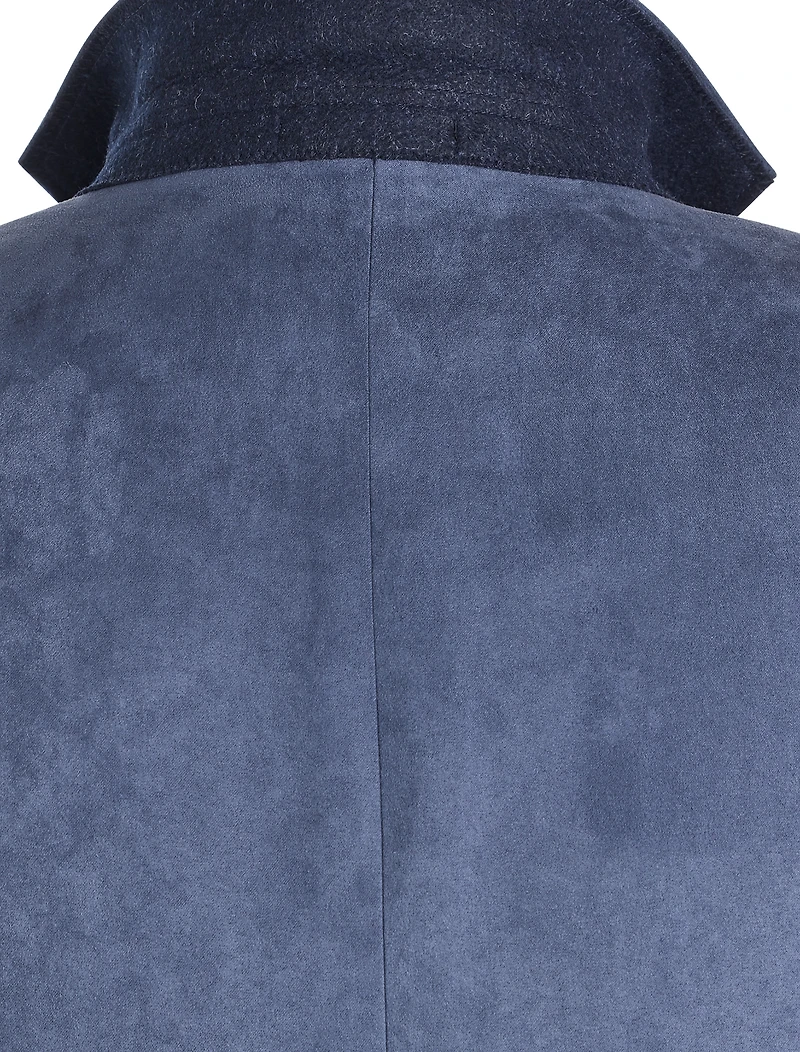 Faux-Suede Sport Coat