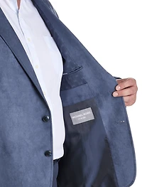 Faux-Suede Sport Coat