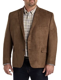 Faux-Suede Sport Coat