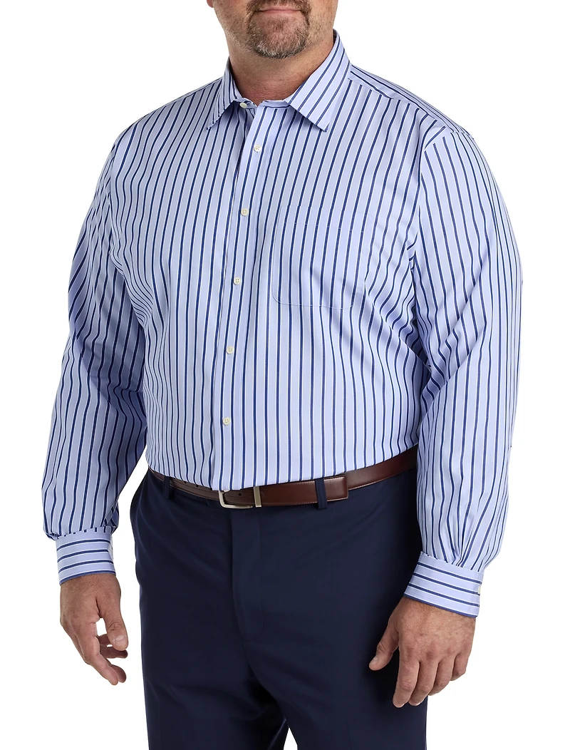 Non-Iron Striped Dress Shirt