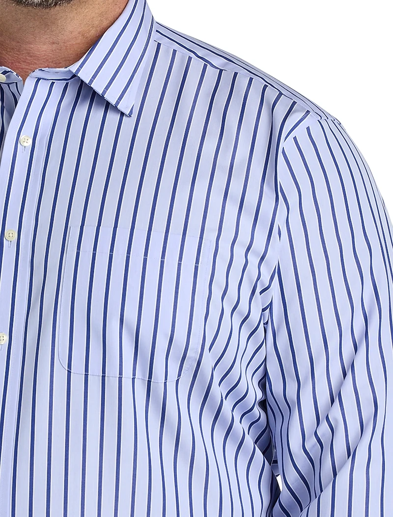 Non-Iron Striped Dress Shirt