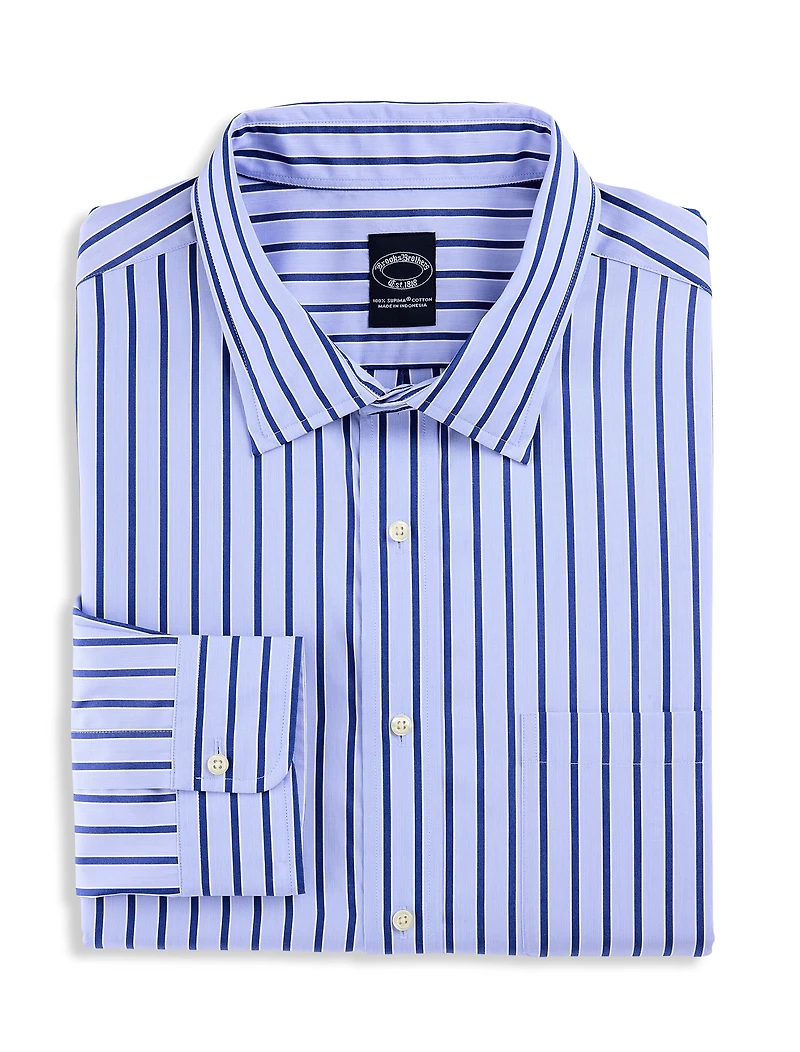 Non-Iron Striped Dress Shirt
