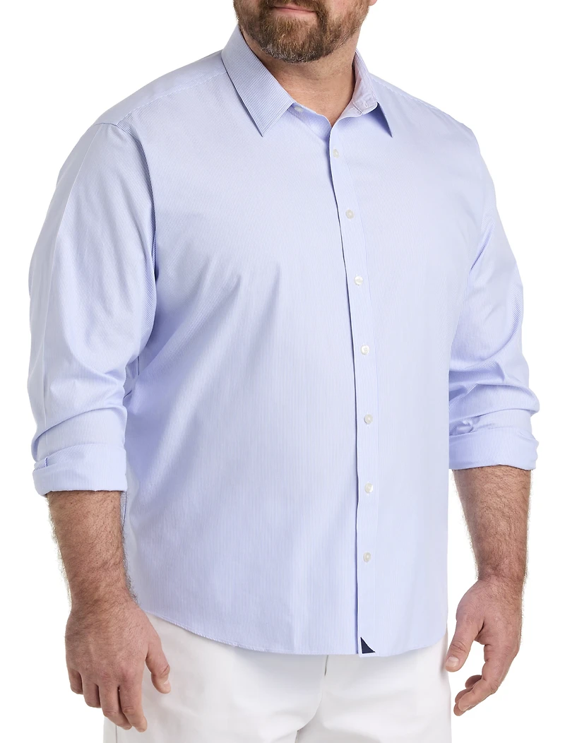 Bordeaux Stripe Sport Shirt