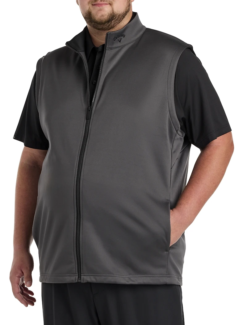 Zip-Front Fleece Vest