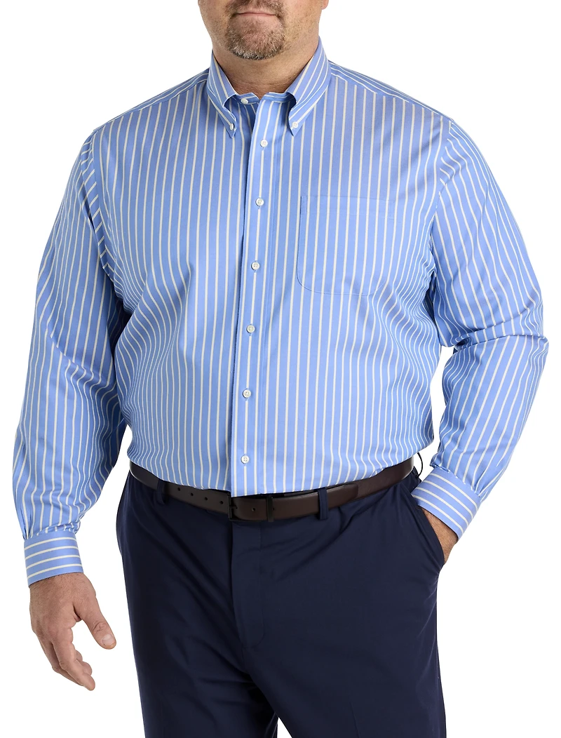 Non-Iron Striped Dress Shirt
