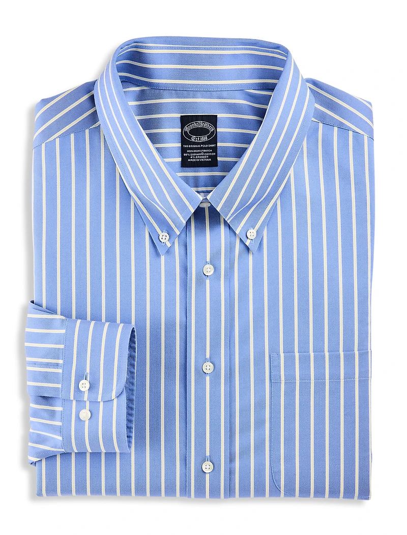 Non-Iron Striped Dress Shirt
