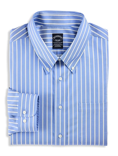 Non-Iron Striped Dress Shirt