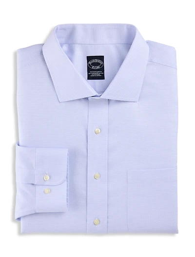 Non-Iron Micro Grid Dress Shirt