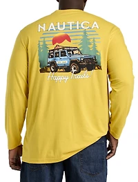 Happy Trails Long-Sleeve Graphic Tee