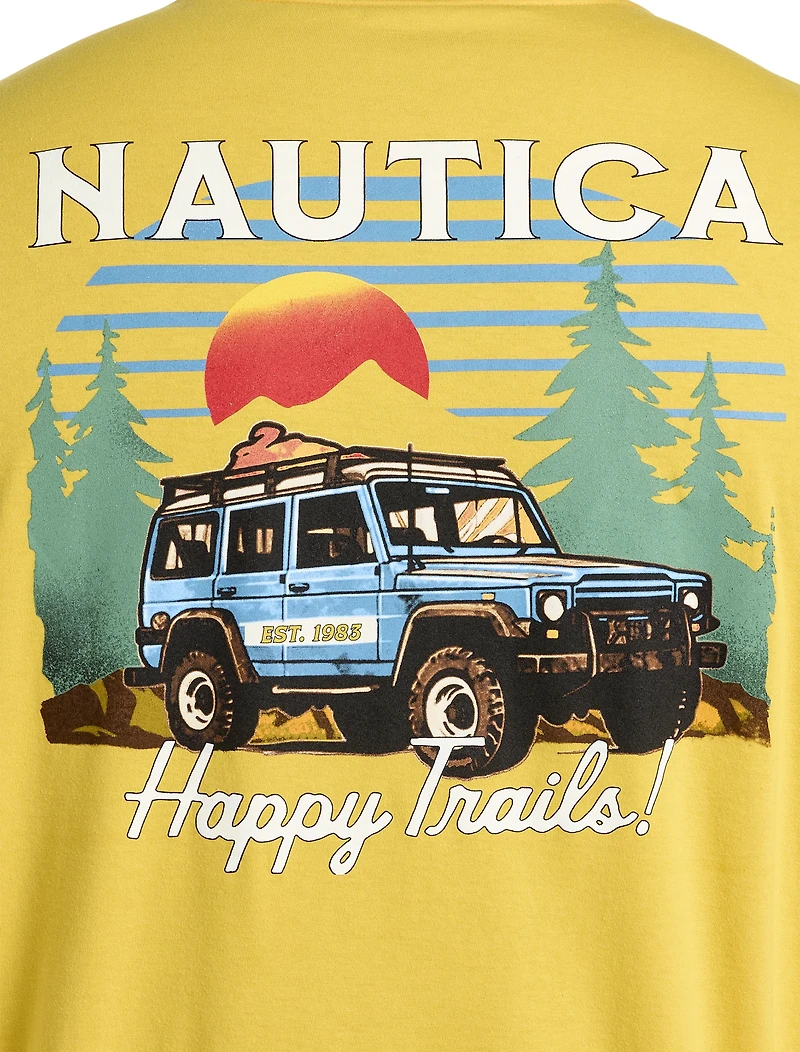 Happy Trails Long-Sleeve Graphic Tee